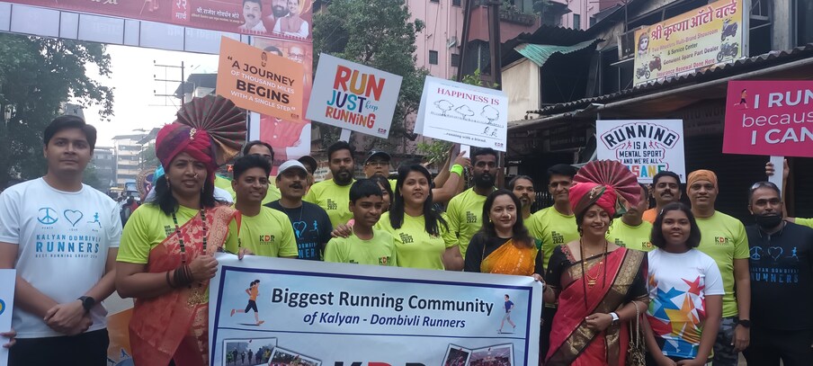 डोंबिवलीकरांमध्ये आरोग्यविषय जनजागृती करण्याचं कामही यावेळी करण्यात आलं. 