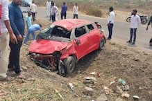 पुण्यात कारचा भीषण अपघात; दोन ठार, तीन जखमी पुण्यात कारचा भीषण अपघात; दोन ठार, तीन जखमी