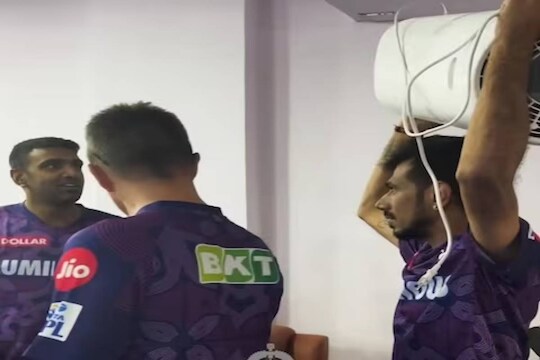 प्रॅक्टिस सोडून हे काय करतोय युझवेंद्र चहल? राजस्थान रॉयलने शेअर केला Video 