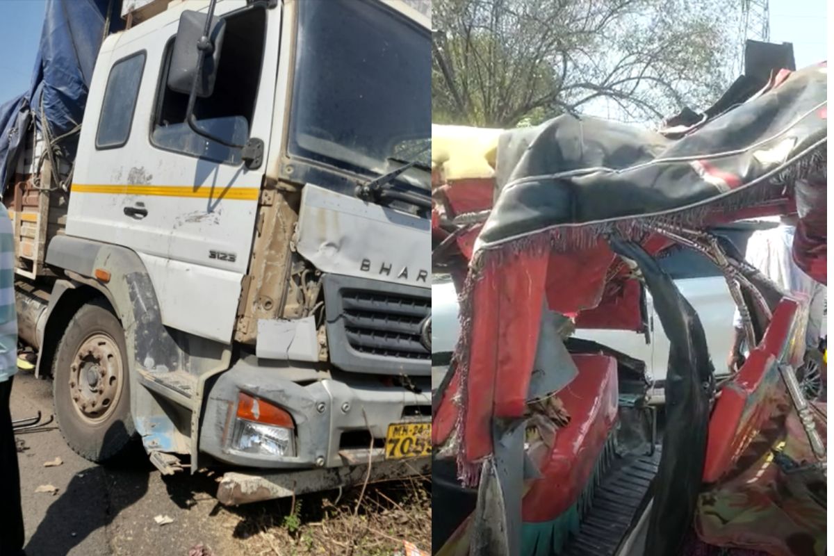 नांदेडमध्ये भीषण अपघात