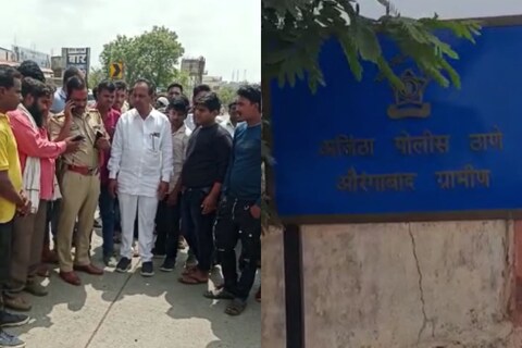 छत्रपती संभाजीनगरमध्ये दुचाकीचा भीषण अपघात  