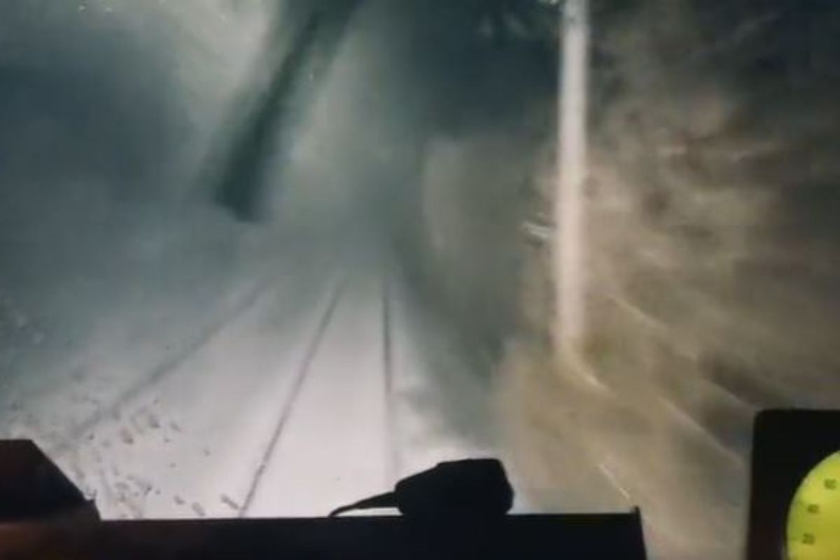 ट्रेन चालकाला रात्रीच्या वेळी असं दिसतं समोरचं दृश्य; VIDEO पाहून उडेल थरकाप, Elon Musk यांनीही केली कमेंट