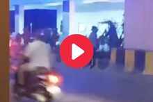 नागपूरकरांनो, हे बरं नाही! BMW मध्ये आले आणि चौकातली झाडं चोरून नेली