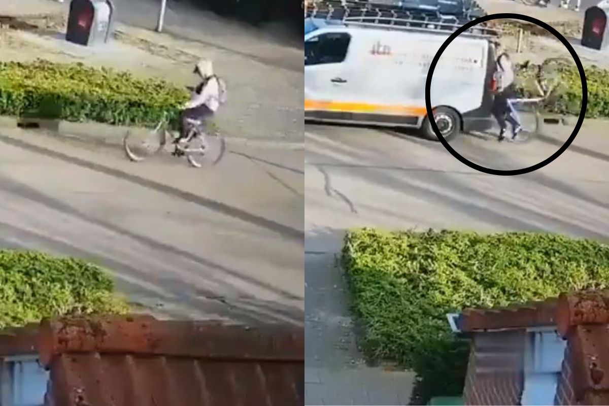 तुम्हालाही सायकल/गाडी चालवताना मोबाईल बघायची सवय असेल तर हा VIDEO पाहाच, घडली भयानक दुर्घटना