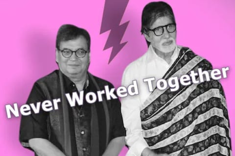 अमिताभ बच्चन यांनी सुभाष घई यांच्यासोबत एकही सिनेमा केलेला नाही. 