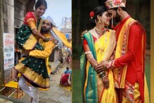 'सहकुटुंब सहपरिवार' फेम पश्या अडकला लग्नबंधनात; बायकोसोबत पोहोचला जेजुरीला 'सहकुटुंब सहपरिवार' फेम पश्या अडकला लग्नबंधनात; बायकोसोबत पोहोचला जेजुरीला