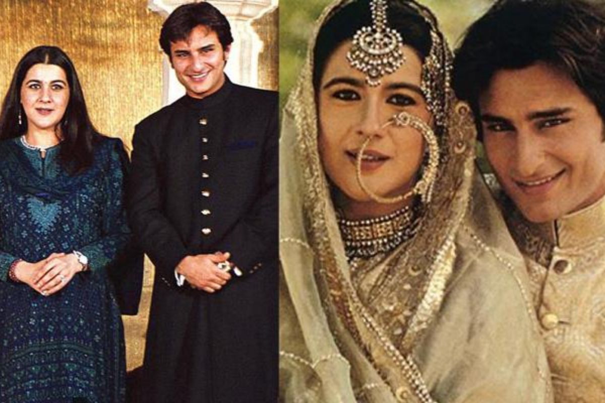 सैफ अली खान - अमृता सिंग