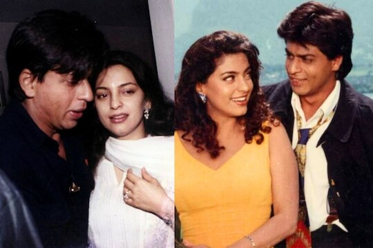  शाहरुख खान -जुही चावला