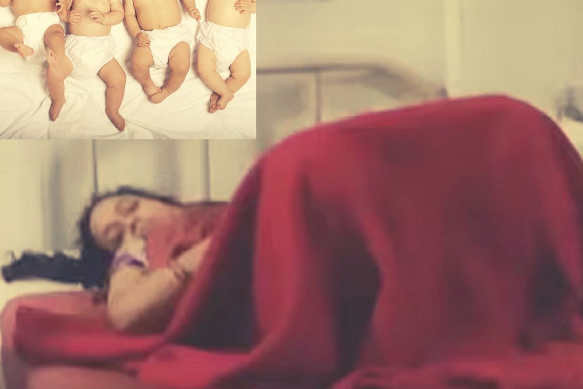 4 बाळांना जन्म दिल्यानंतर धक्कादायक घडलं.