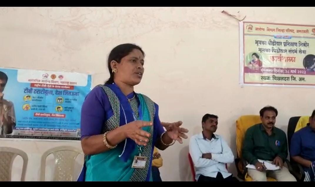प्रशासनाकडून आयोजित करण्यात आलेली कार्यशाळा.