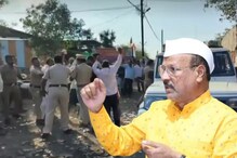 अब्दुल सत्तारांच्या ताफ्यावर फेकले खोके, ठाकरेंचे कार्यकर्ते संतापले, Video अब्दुल सत्तारांच्या ताफ्यावर फेकले खोके, ठाकरेंचे कार्यकर्ते संतापले, Video