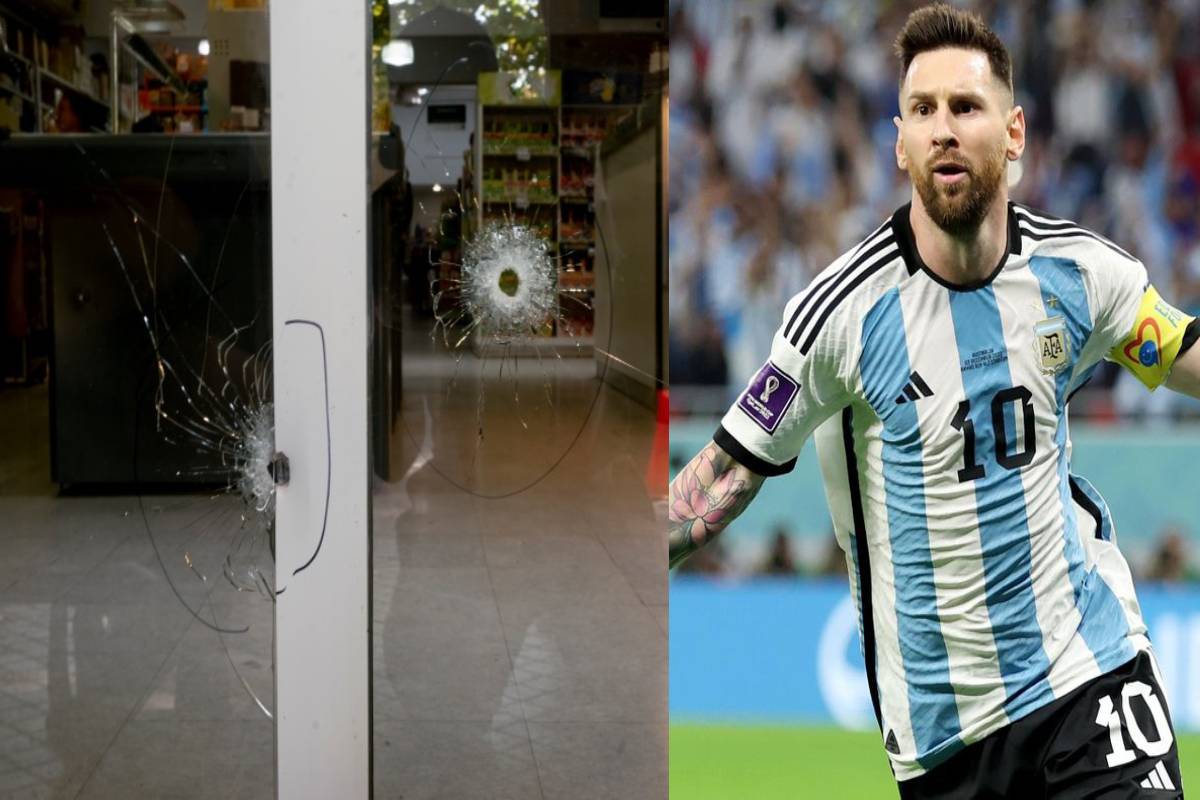 गोळीबार करून हल्लेखोरांनी मेस्सीच्या नावे पाठवला संदेश; नक्की काय आहे प्रकरण?