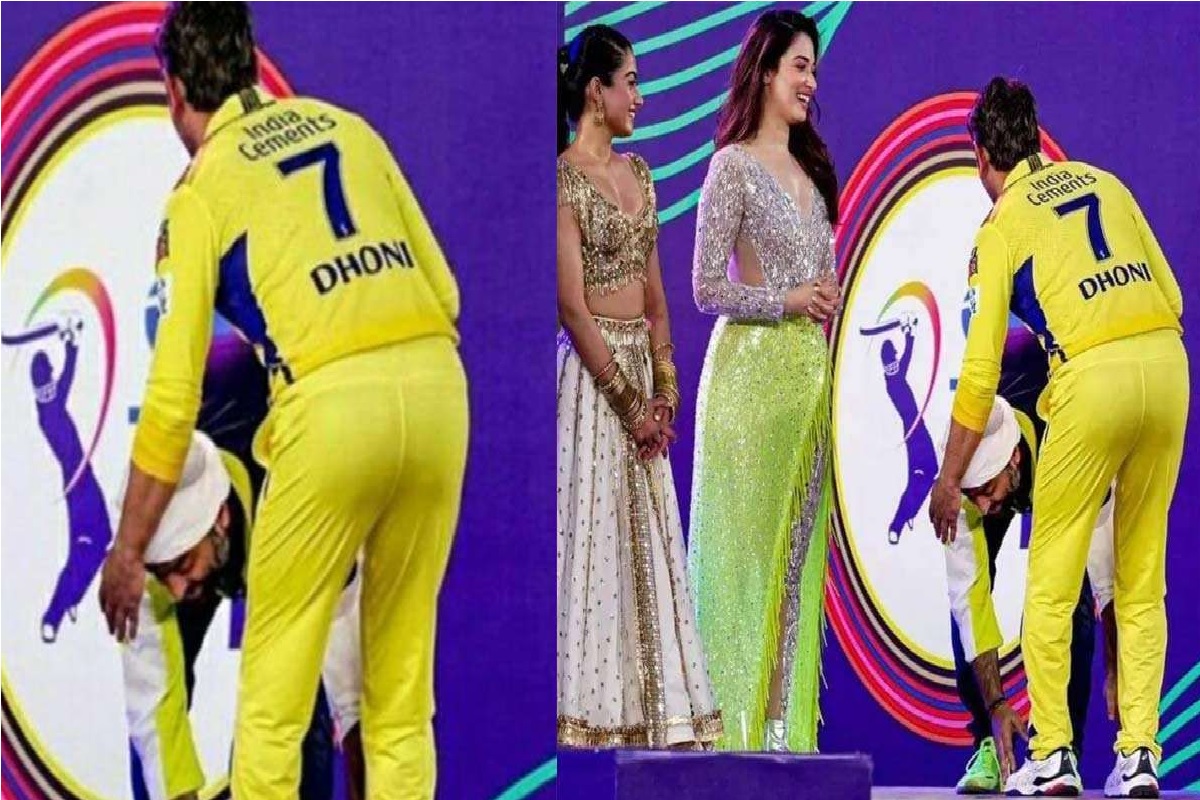 सुरांचा बादशाहही कॅप्टन कूलसमोर नतमस्तक, IPLच्या पहिल्याच दिवशी या फोटोने जिंकलं मन