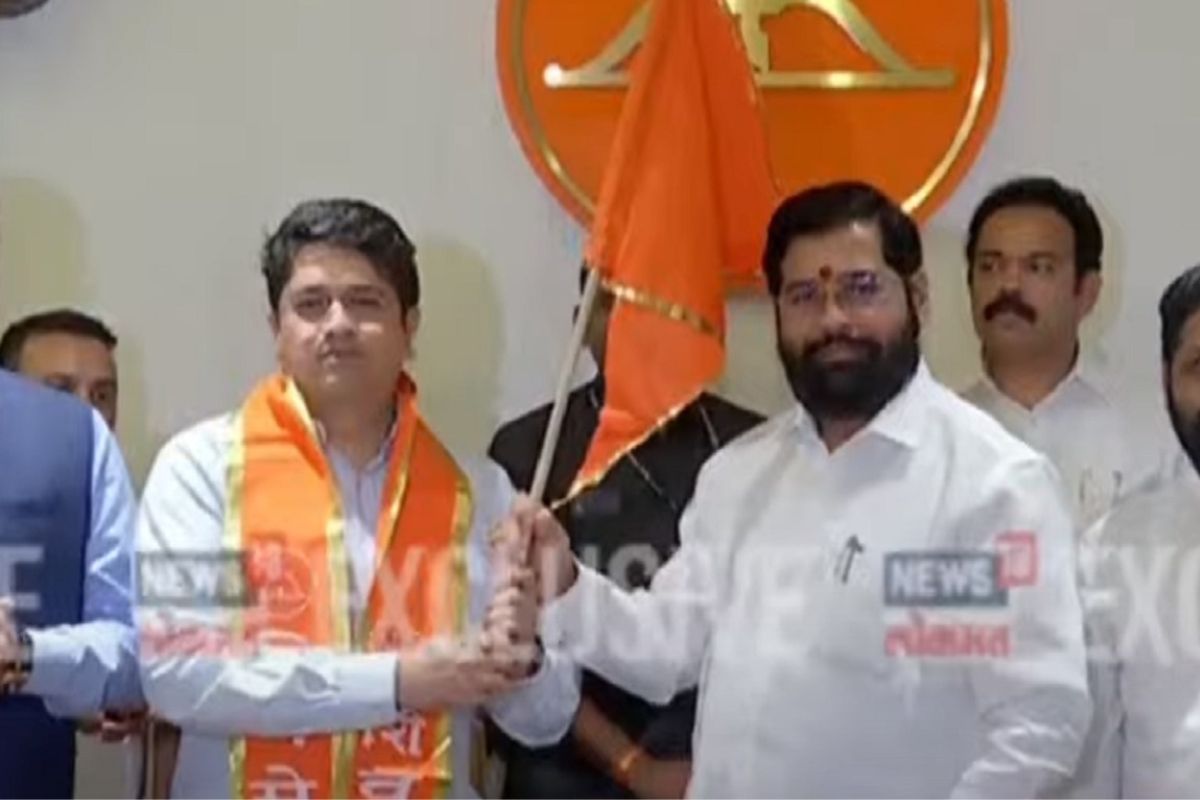 सुभाष देसाई यांच्या मुलाचा शिंदेंच्या शिवसेनेत प्रवेश