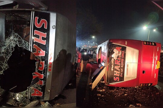 bus accident pune