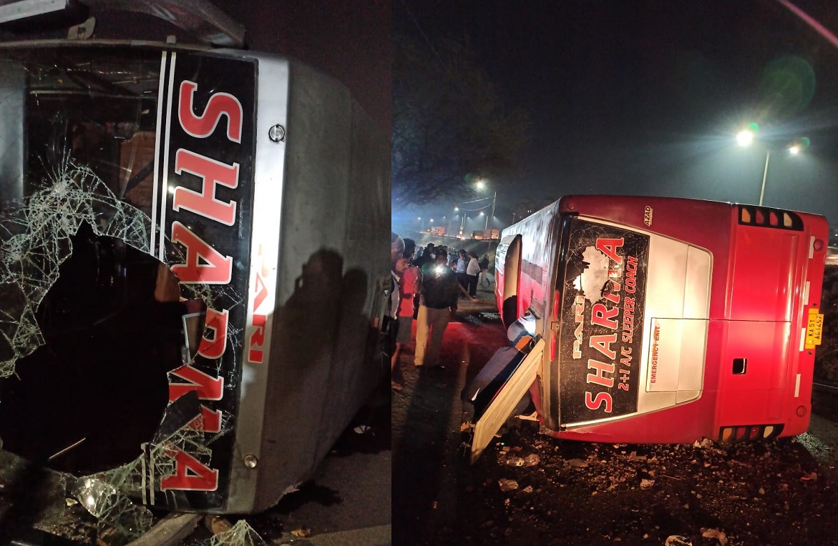 bus accident pune
