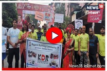 Gudi Padwa 2023 : डोंबिवलीच्या शोभायात्रेत आरोग्याचा जागर, योगासनातून समजावलं महत्त्व, Video