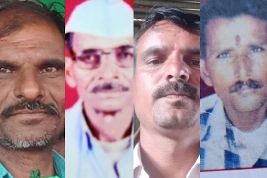 4 दिवसांत 4 शेतकऱ्यांनी संपवलं  आयुष्य 
