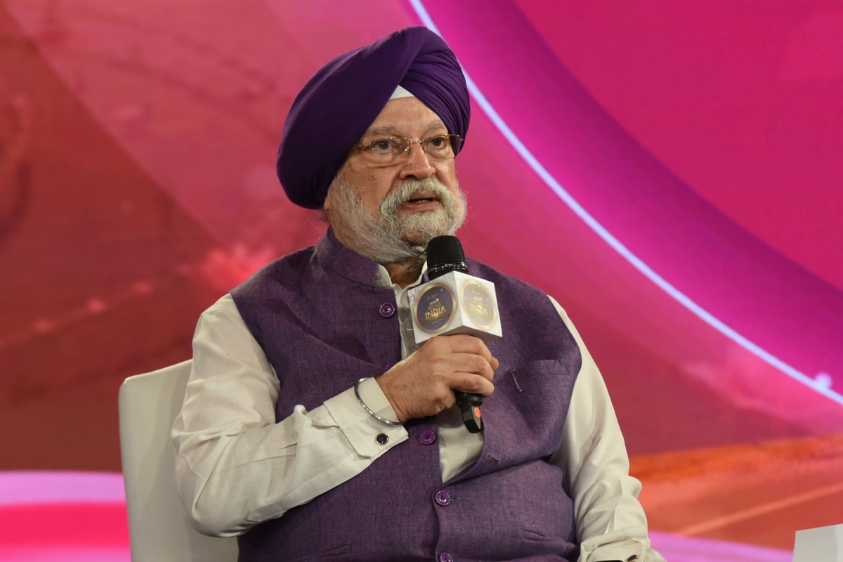 केंद्रीय मंत्री हरदीप पुरी यांनी रायजिंग इंडिया समिटमध्ये आपली उपस्थिती लावली