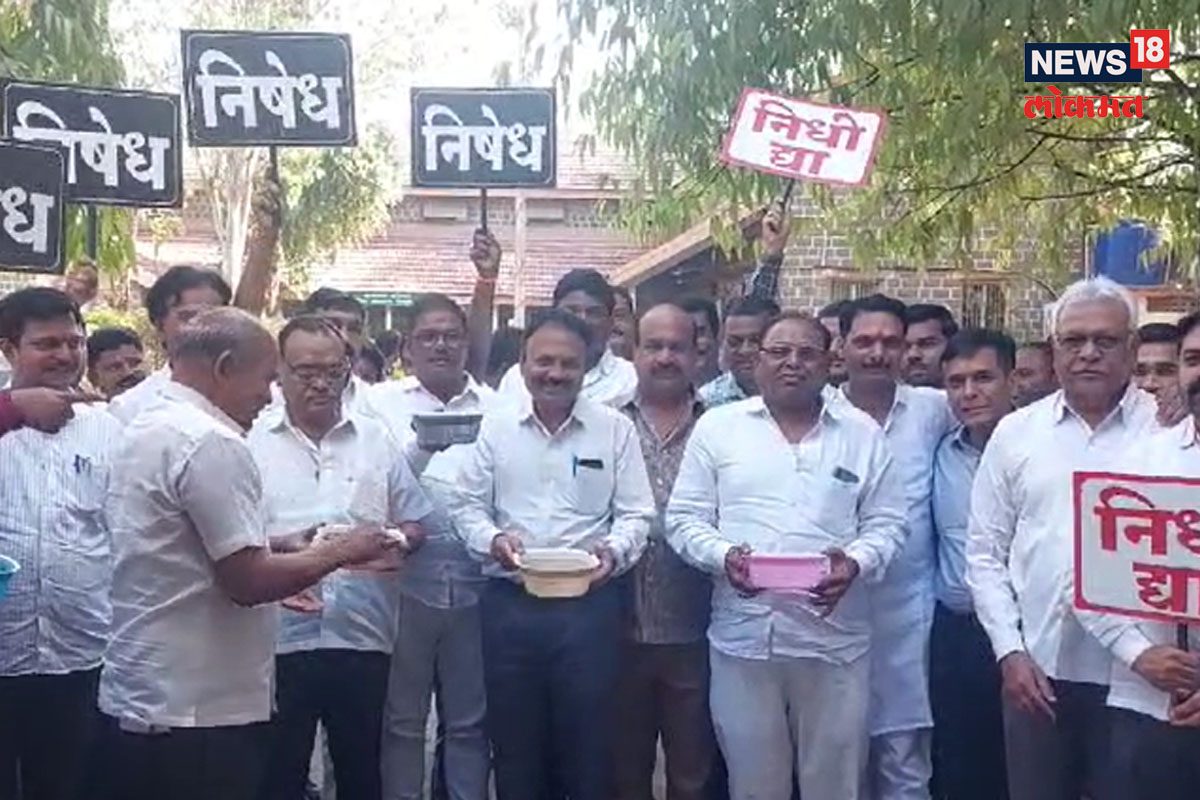 ठेकेदारांवर भीक मागण्याची वेळ