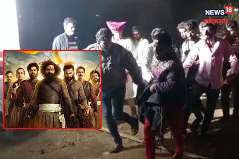 पन्हाळ्यावर चित्रपट शुटिंगवेळी मोठा अपघात