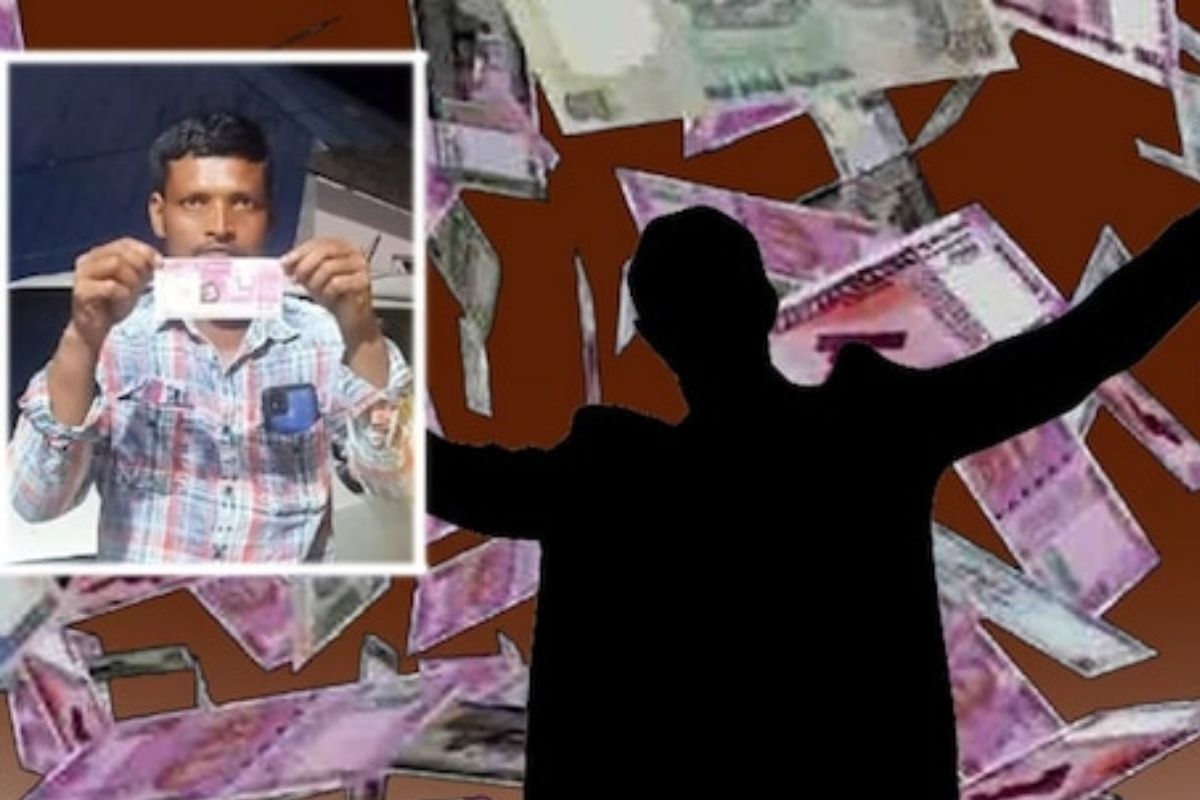 लॉटरी जिंकल्यानंतर तो थेट पोलीस स्टेशनलाच पोहोचला