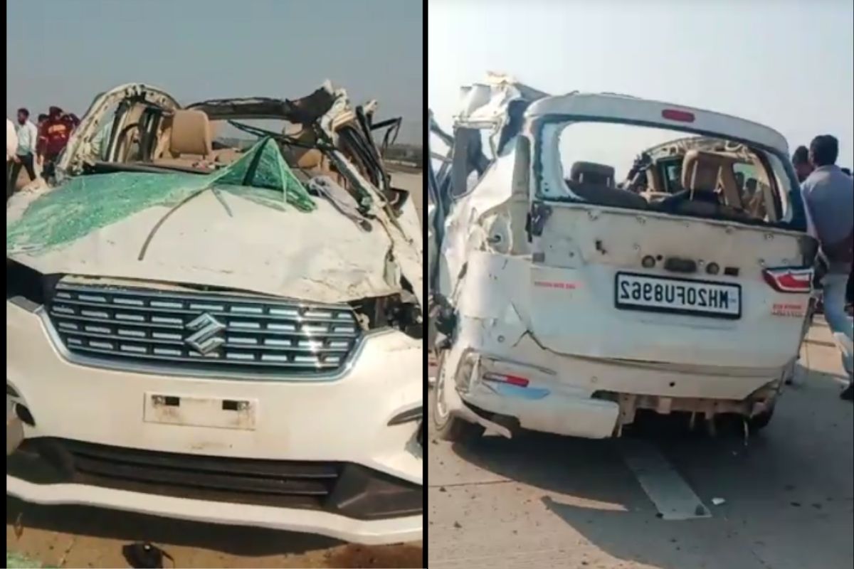 समृद्धी महामार्गावर भीषण अपघात