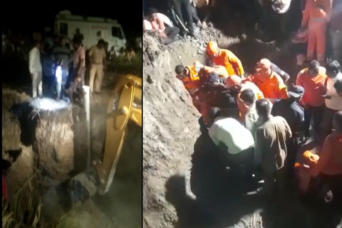 दोन्ही बाजूने खोदकाम करण्यात आले. तब्बल 8 तास हे काम सुरू होते.