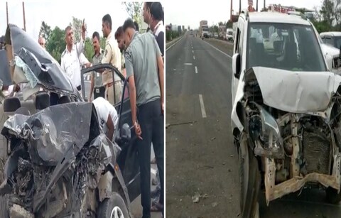 मुंबई -आग्रा महामार्गावर इगतपुरीजवळ असलेल्या पंढरपूरवाडीसमोर भीषण अपघात झाला आहे. या अपघातात एकाच कुटुंबातील चार जण जागीच ठार झाल्याची दुर्दैवी घटना घडली आहे. 