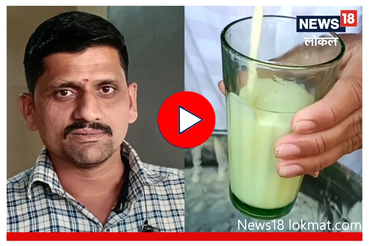 'ती' युक्ती ठरली सरस, नाशिकचा तरुण दूध उत्पादनातून करतोय लाखोंची कमाई, Video