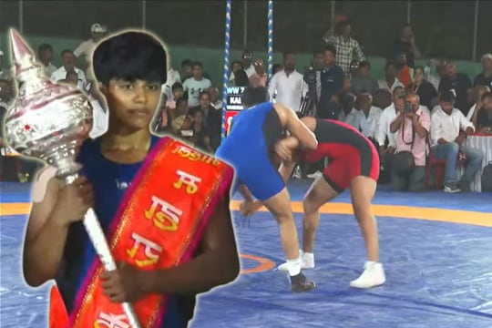 ऐसी धाकड है! प्रतीक्षा बागडी महाराष्ट्राची पहिली महिला महाराष्ट्र केसरी