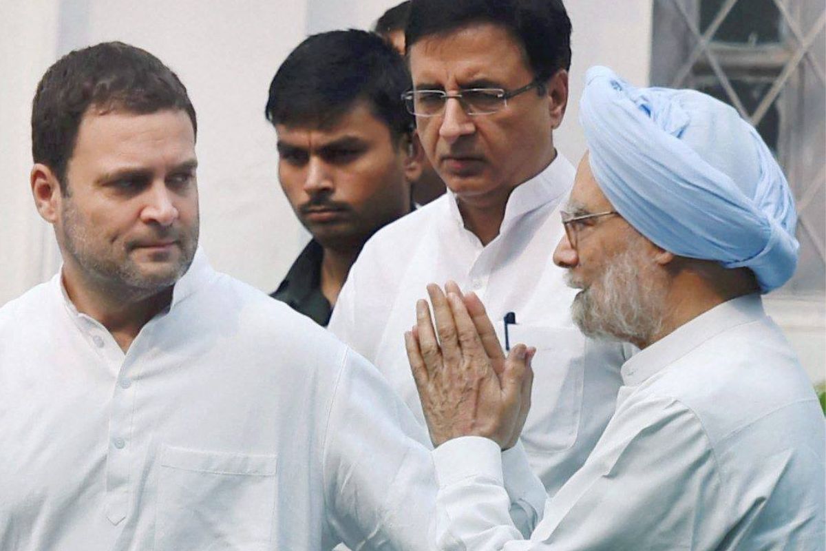 राहुल गांधींना फाडयाचा होता मनमोहन सिंग यांचा तो अध्यादेश