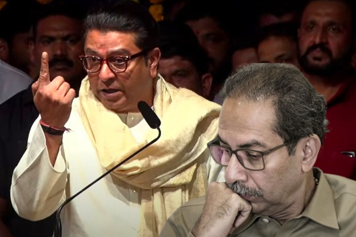 राज ठाकरेंचा उद्धव ठाकरेंवर निशाणा