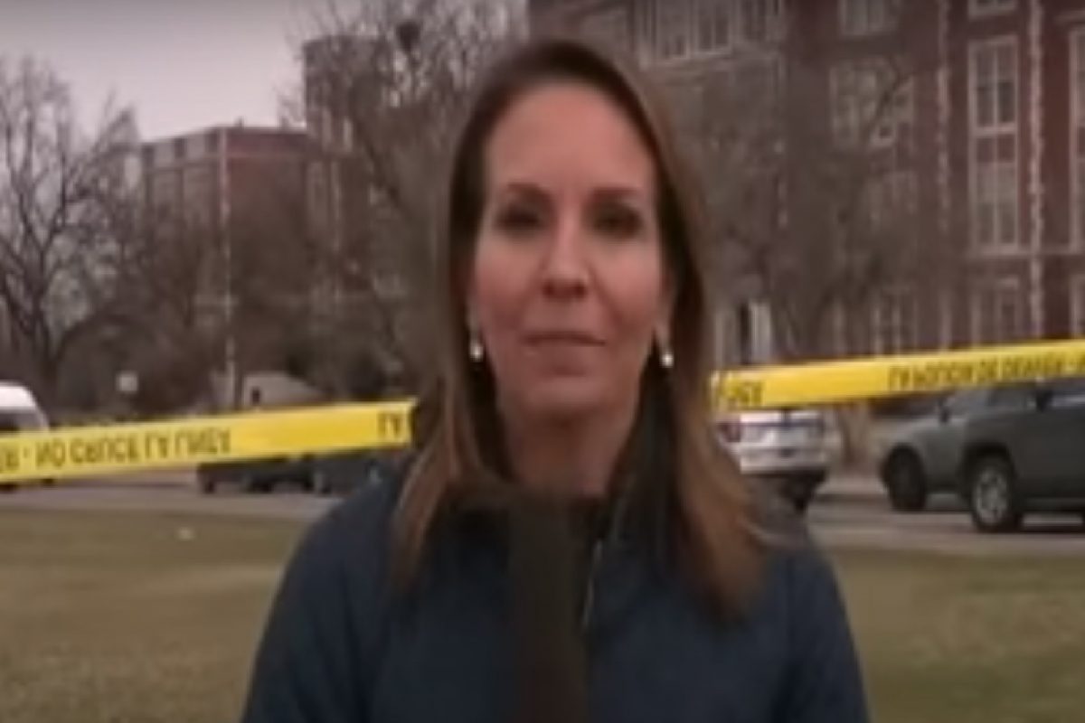 VIDEO - मुलाच्या शाळेत गोळीबाराचं LIVE Reporting करत होती आई; लेकाबाबतच असं काही समजलं की...