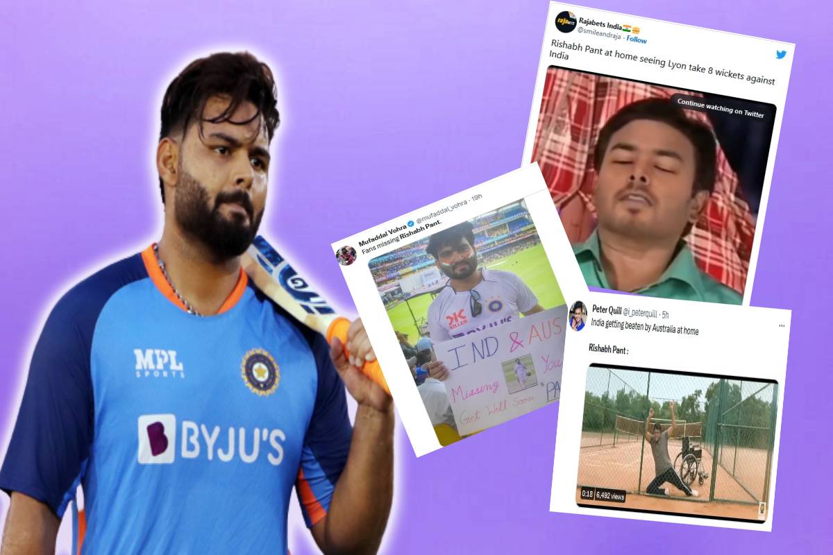 पराभवानंतर चाहत्यांना आली रिषभ पंतची आठवण; टीम इंडियाला ट्रोल करत शेअर केले मिम्स