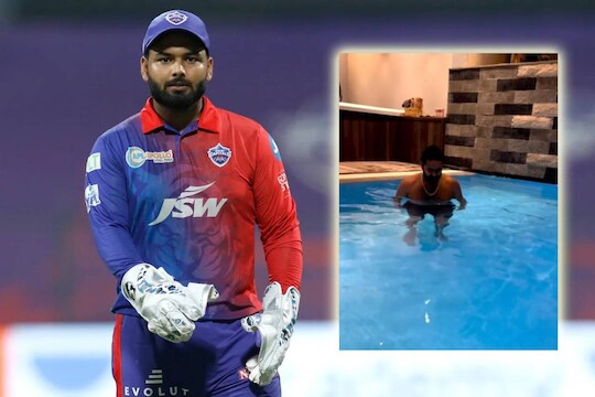 रिषभ पंतच्या हेअल्थ बाबत मोठी माहिती अपडेट; स्वतः शेअर केला व्हिडिओ 