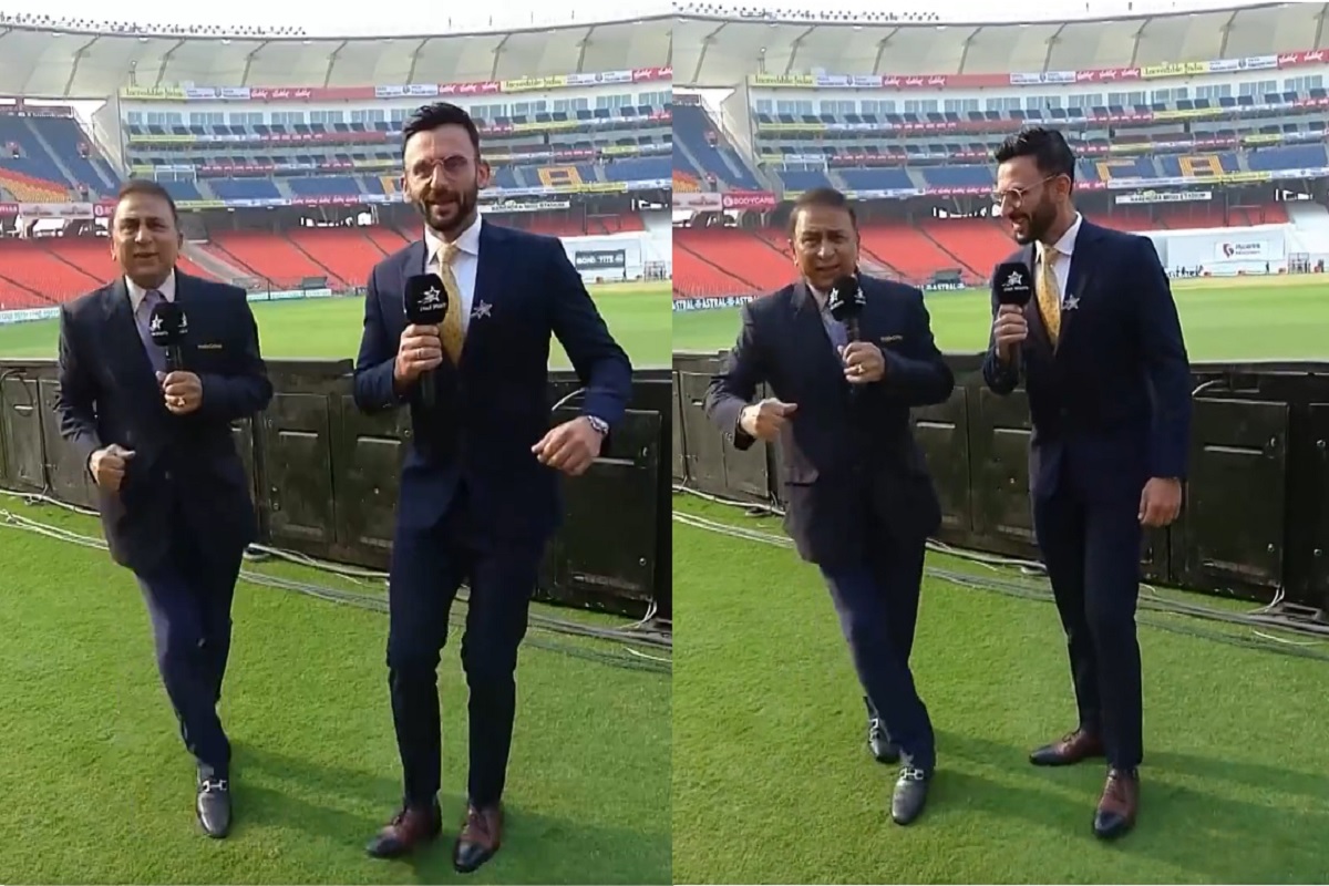 कसोटीतील विजयानंतर नाटू नाटू गाण्यावर थिरकले सुनील गावस्कर, पाहा व्हिडिओ