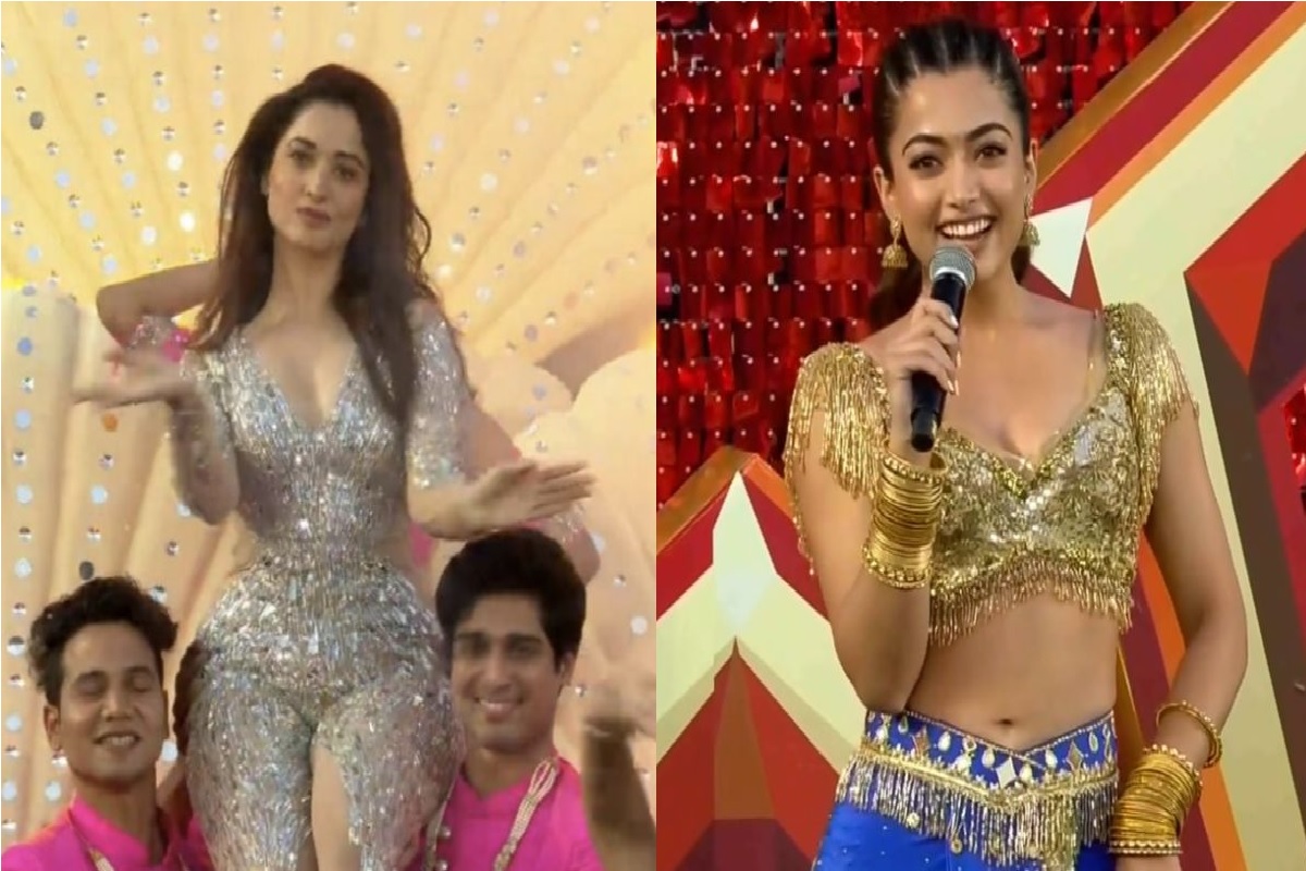 IPL च्या दिमाखदार सोहळ्यातील रश्मिका आणि तमन्नाचे न पाहिलेले हे खास Videos