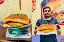 हा तर जम्बो किंगचा बाप; तरुणाने तयार केला तब्बल अडीच किलोचा वडापाव!