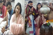 देवा मला पाव! पराभवानंतर विराट अनुष्का पोहोचले महाकालेश्वराच्या चरणी