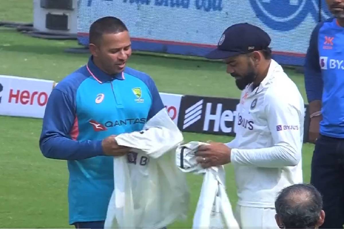 भारताविरुद्ध दमदार फलंदाजी करणाऱ्या ऑस्ट्रेलियन फलंदाजांना विराट कोहलीकडून खास गिफ्ट
