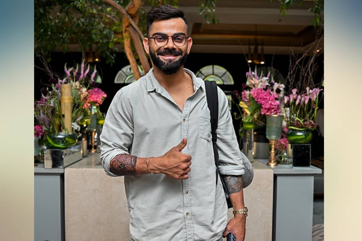 विराट कोहलीचा नवीन टॅटू पाहिला का? नक्की काय आहे त्यात खास