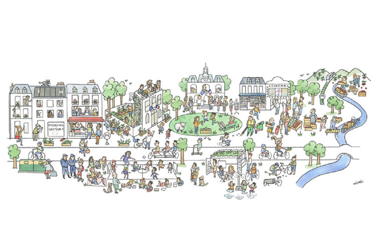 what is 15 minute city concept