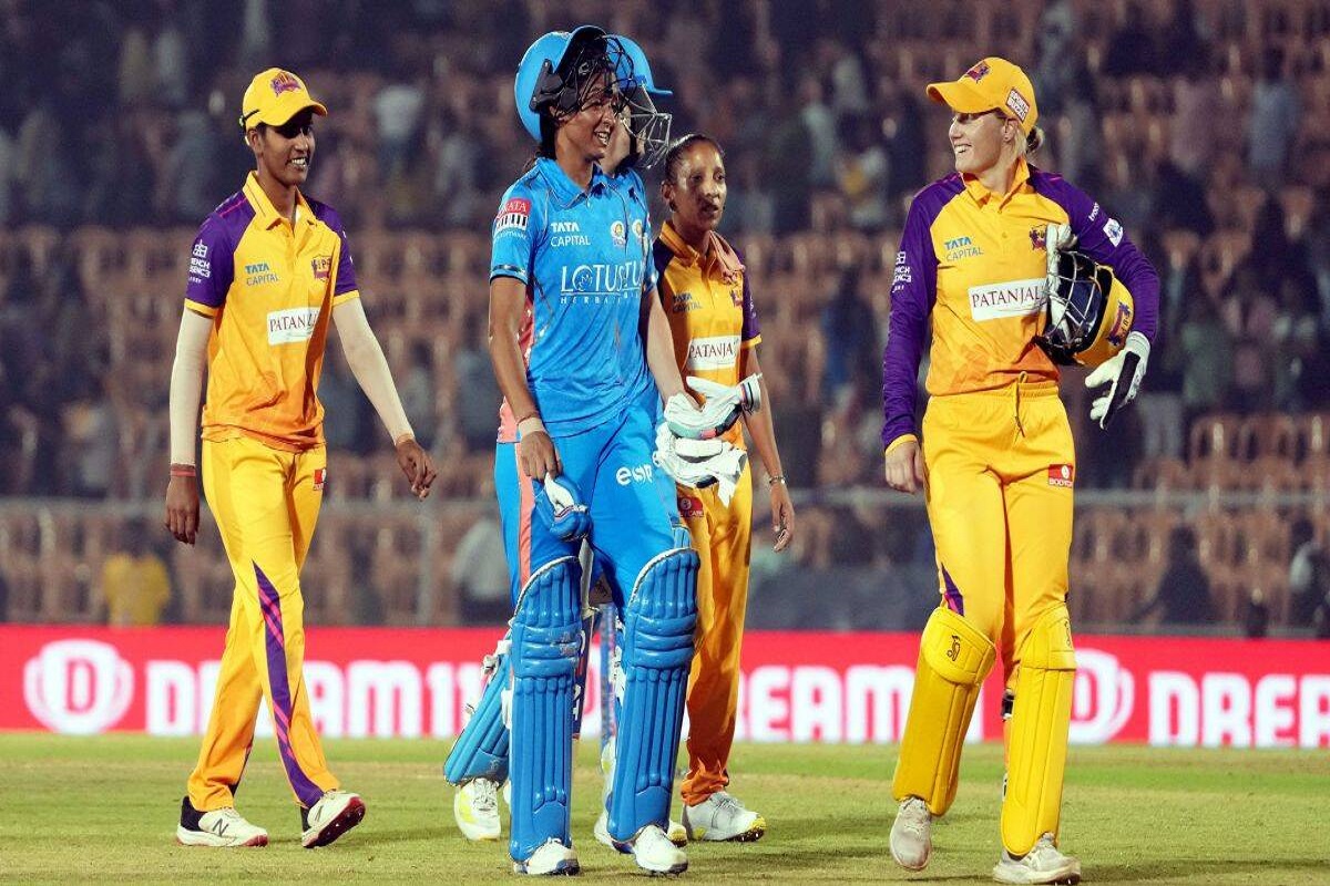 यूपी वॉरियर्सकडून मुंबई इंडियन्सला पराभवाचा धक्का