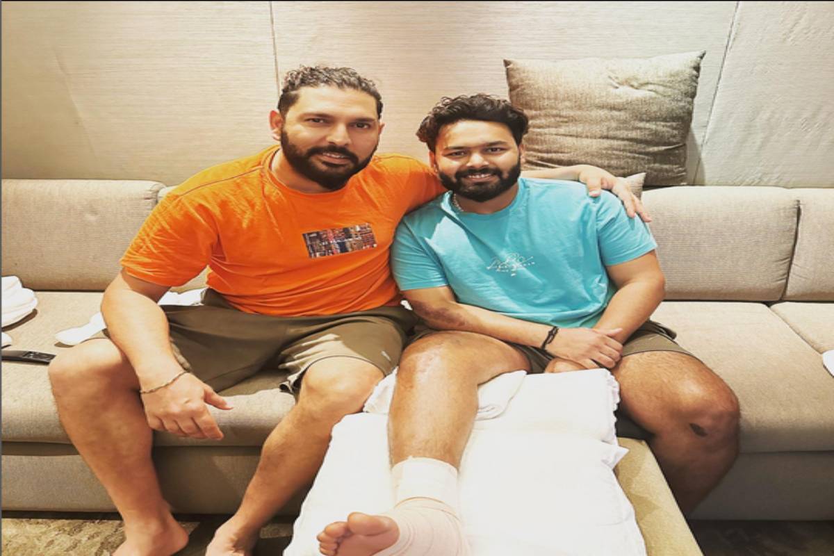 युवराज सिंहने दिली रिषभ पंतच्या प्रकृतीबाबत मोठी अपडेट