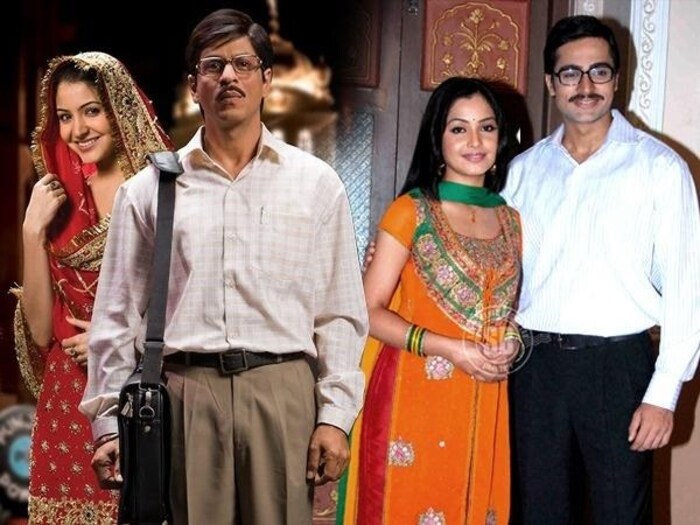 2010मध्ये आलेली 'दो हंसो का जोडा' ही मालिका चांगलीच प्रसिद्ध झाली. या मालिकेची पहिली झलक पाहिल्यानंतर शाहरूख खान आणि अनुष्काच्या 'रब ने बना दी जोडी' या सिनेमासाठी आठवण होतं. मालिकेत अभिनेता शालिन भानोतचा लुक देखील शाहरुखा ठेवण्यात आला होता.