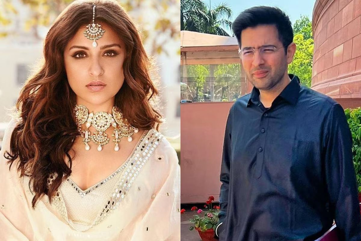 राघव चढ्ढा आणि परिणीती चोप्रा