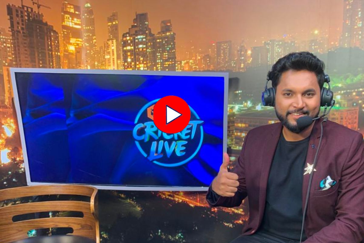 लहान कार्यक्रम ते थेट IPL कॉमेंट्री, कशी घेतली कोल्हापूरच्या प्रसादनं भरारी? पाहा Video