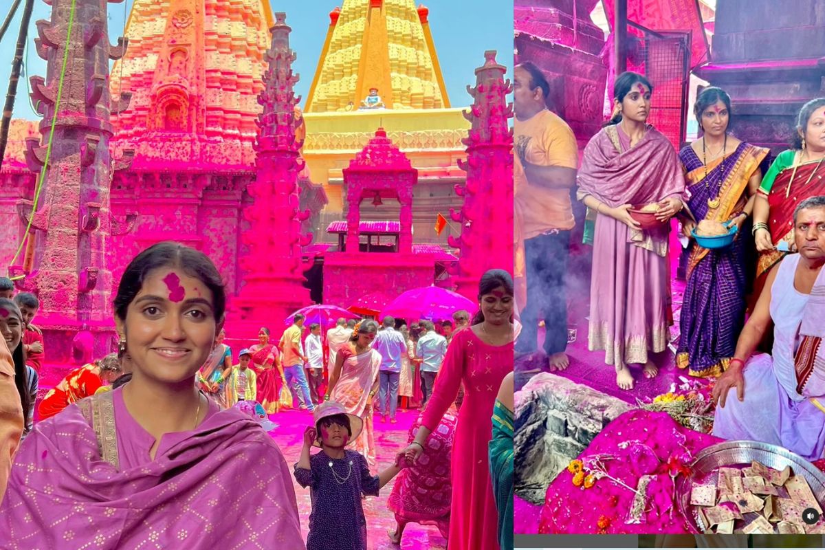 आर्ची फेम रिंकू राजगुरू ज्योतिबा चरणी