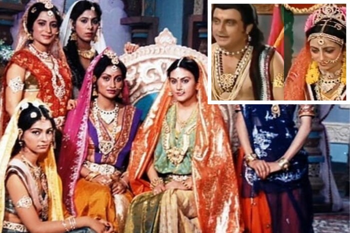 रामायणातील काही संवादांमुळे अनेकवेळा अधिकाऱ्यांनी त्यांचा अपमान केला. खूप प्रयत्नांनंतर दूरदर्शनने सहमती दर्शवली, पण तरीही सरकार परवानगी देण्याच्या बाजूने नव्हते, पण एके दिवशी परिस्थिती बदलली. अजित कुमार पंजा हे माहिती आणि प्रसारण मंत्रीपदावर विराजमान झाले तेव्हा 'रामायण' प्रसारित करण्याची परवानगी मिळाली. या टीव्ही शोमध्ये अरुण गोविळ यांनी राम, दीपिका चिखलिया यांनी सीतेची भूमिका, सुनील लहिरी यांनी लक्ष्मण, अरविंद त्रिवेदी यांनी रावण आणि दारासिंह यांनी हनुमानाची भूमिका केली होती. त्याची निर्मिती, लेखन आणि दिग्दर्शन रामानंद सागर यांनी केले होते. (फोटो क्रेडिट्स: Instagram@bhakti.ki.leela) (माहिती स्रोत: रामानंद सागर यांचा मुलगा प्रेम सागर यांचे पुस्तक 'अॅन एपिक लाइफ: रामानंद सागर फ्रॉम बरसात टू रामायण')